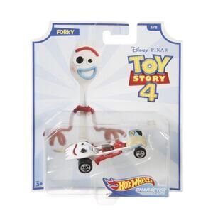 Disney Pixar Toy Story 4 Hot Wheels Car Forky New